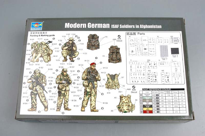 00421 - Trumpeter - 1/35 Modern German ISAF Soldiers in Afghanistan (5 Figures)