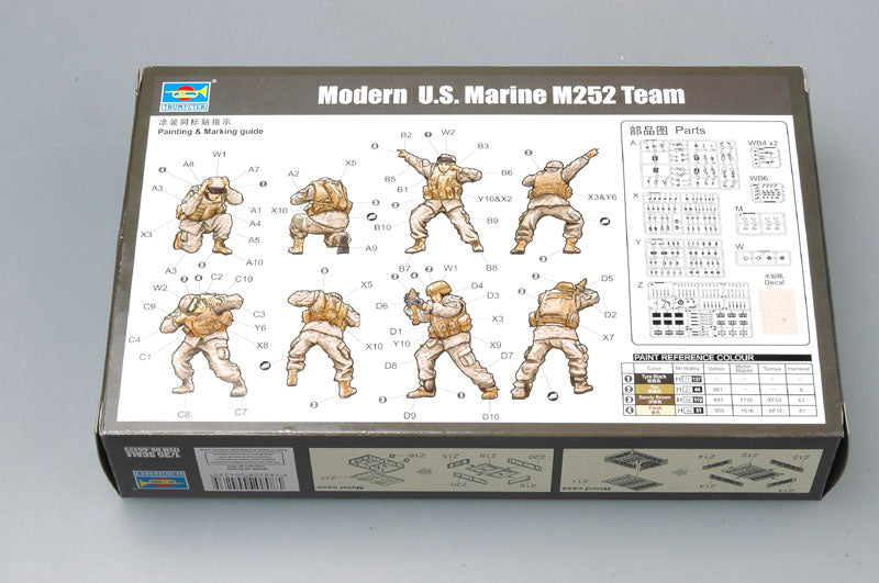 00423 - Trumpeter - 1/35 Modern U.S.Marine M252 Team (4 Figures)