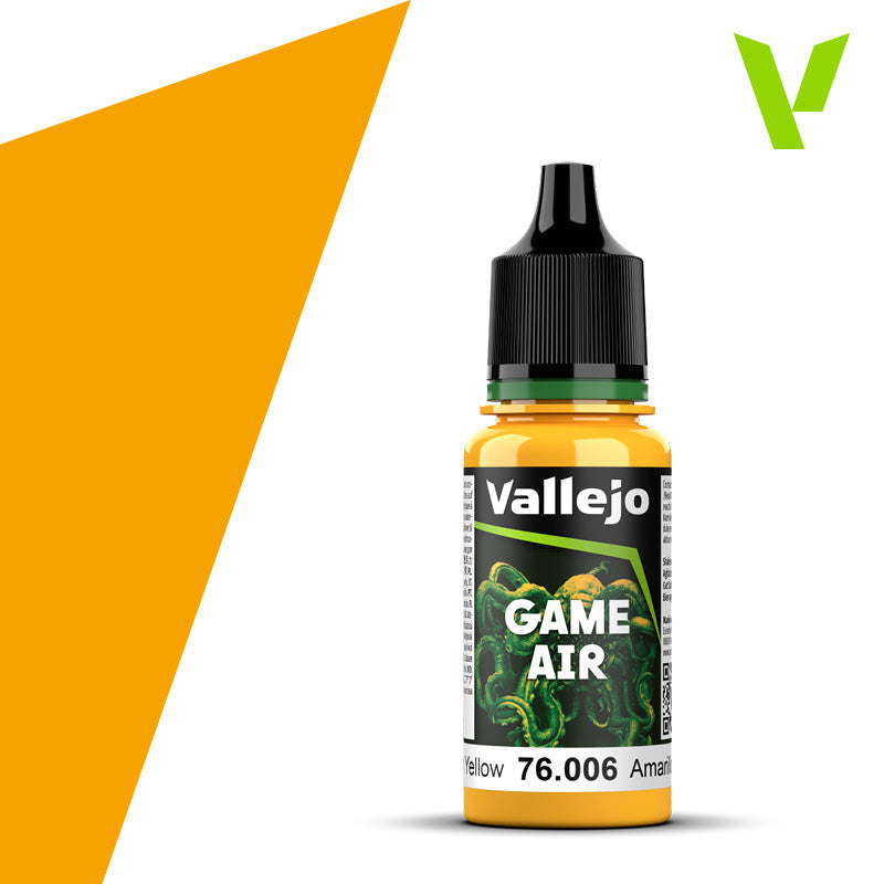 76.006 - Sun Yellow - 18ml - Vallejo Game Air