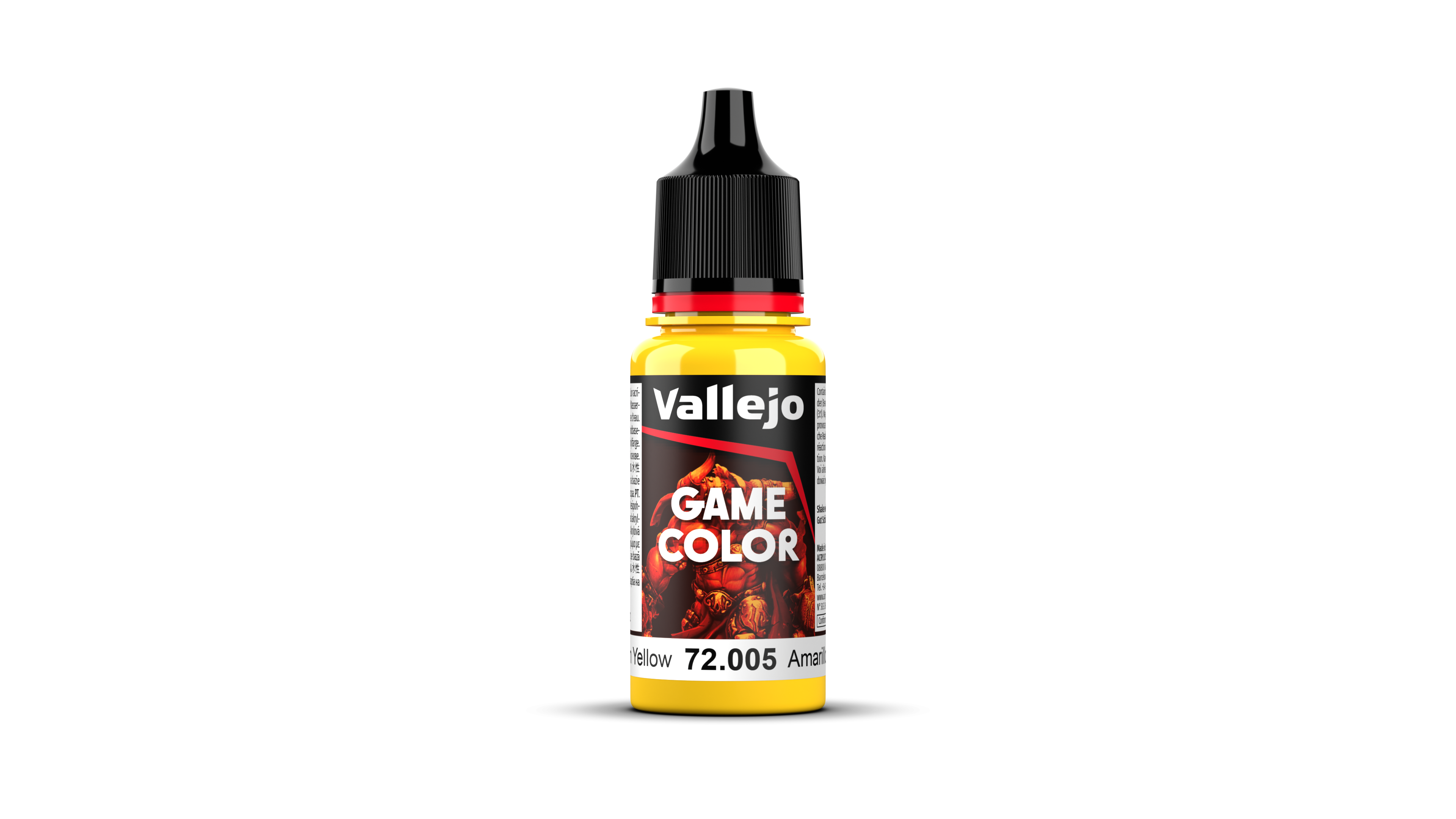 72.378 GAME COLOR SET: Yellow Color Set (4x 18ml.)