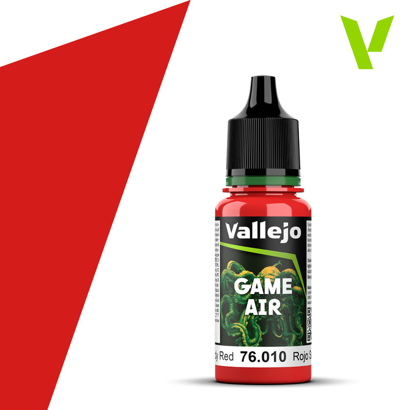 76.010 - Bloody Red - 18ml -  Vallejo Game Air