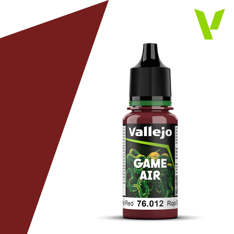 76.012 - Scarlet Red - 18ml - Vallejo Game Air