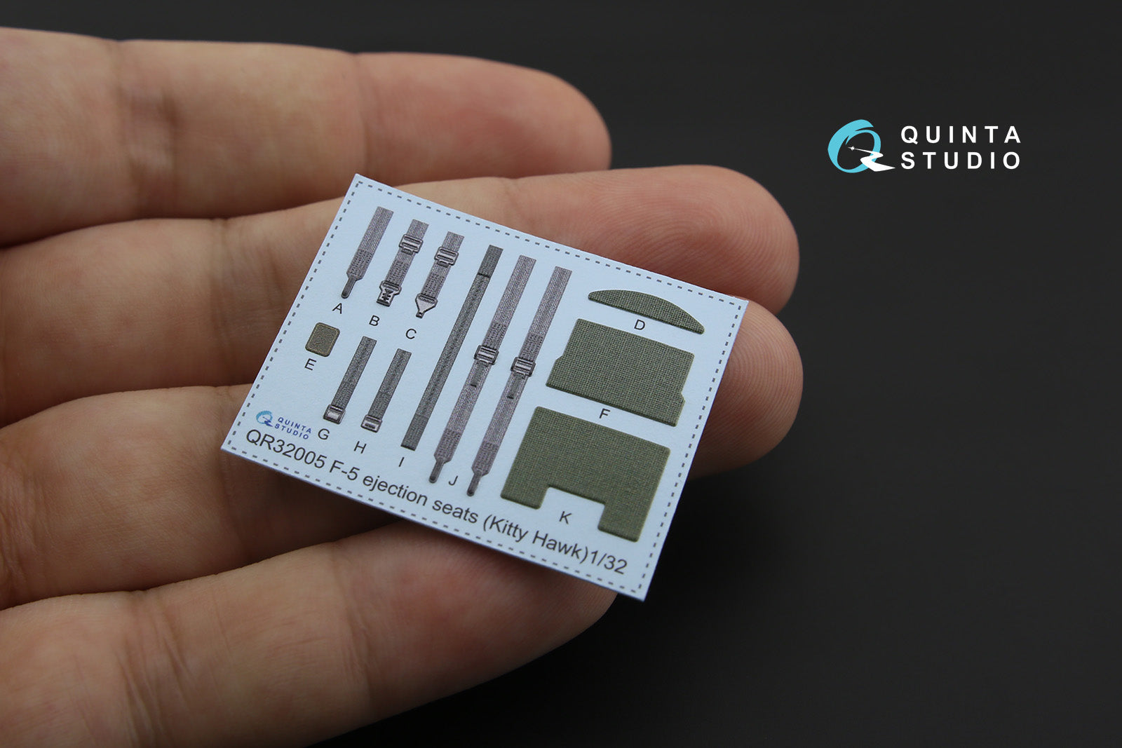 Quinta Studio - 1/32 F-5E-3/RF-5E - QD32086 for Kittyhawk kit
