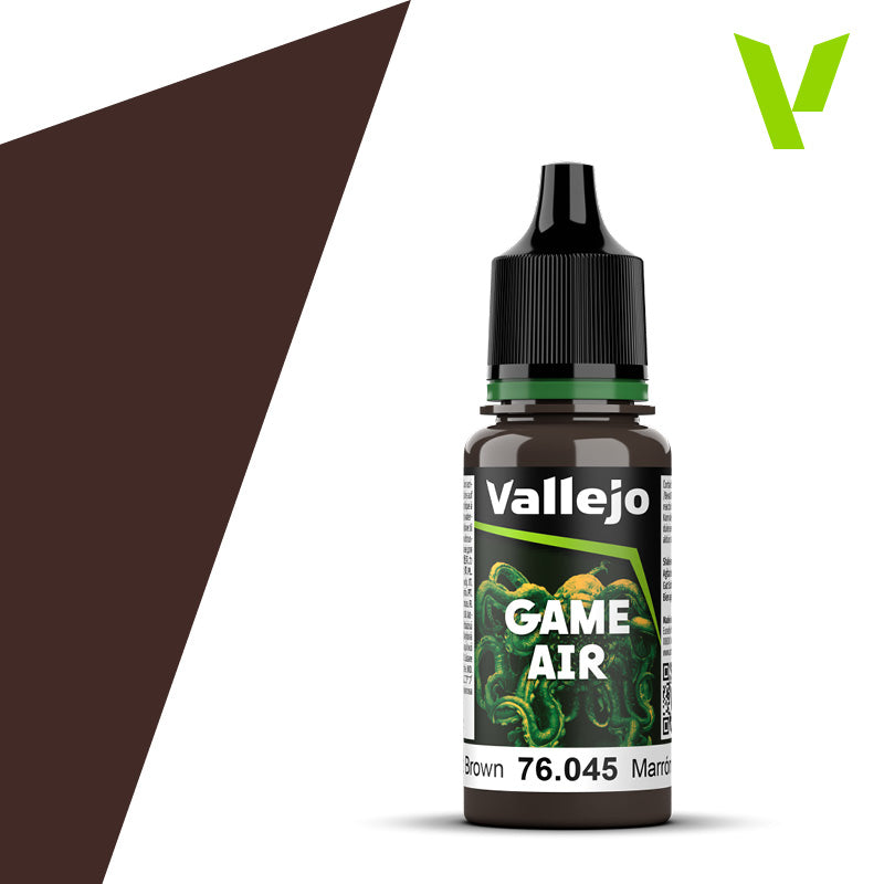 76.045 - Charred Brown  - 18ml -  Vallejo Game Air