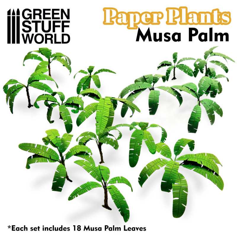 10374 - Paper Plants - Musa Trees