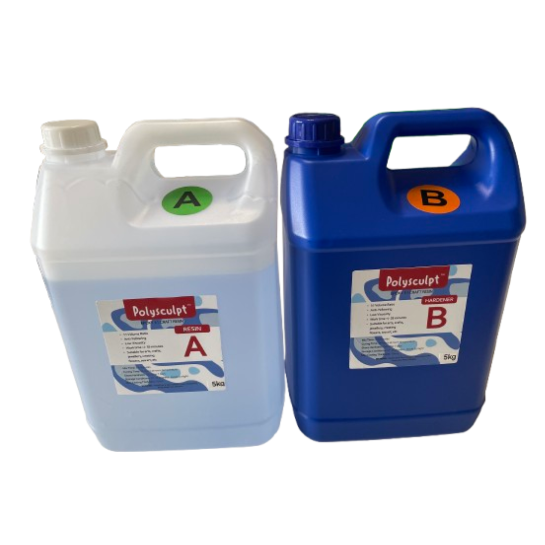 Polysculpt Craft Epoxy Resin (10kg) A 5kg and B 5kg