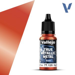77.125 - Forged Red - Vallejo True Metallic Metal (18ml) - Base