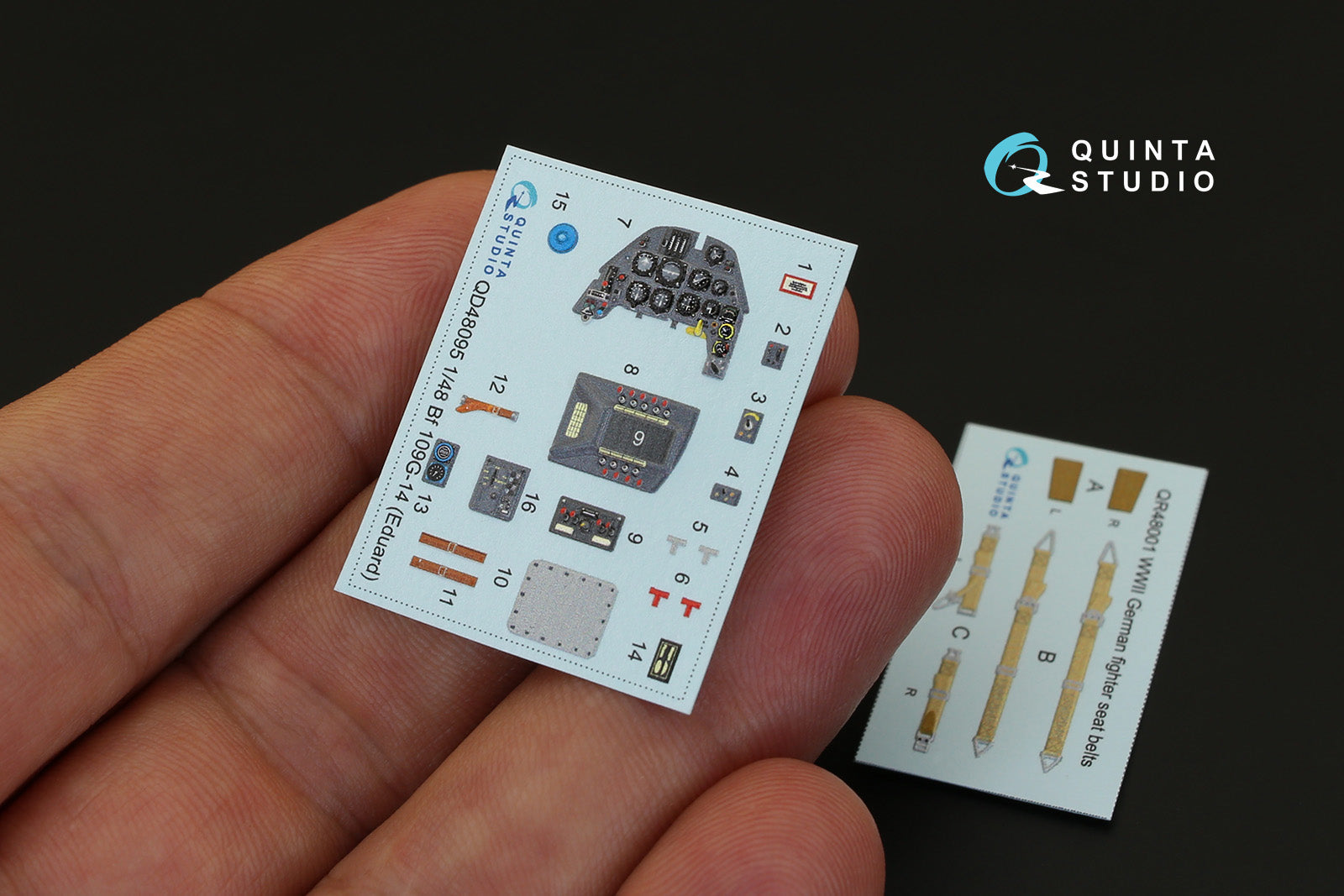 Quinta Studio - 1/48 Bf 109G-14 QD48095 for Eduard kit