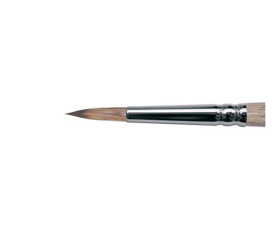 No. 8 KT1-08,04B - 1T14 - Roubloff Kolinsky Brush - Mongoose Imitation Round