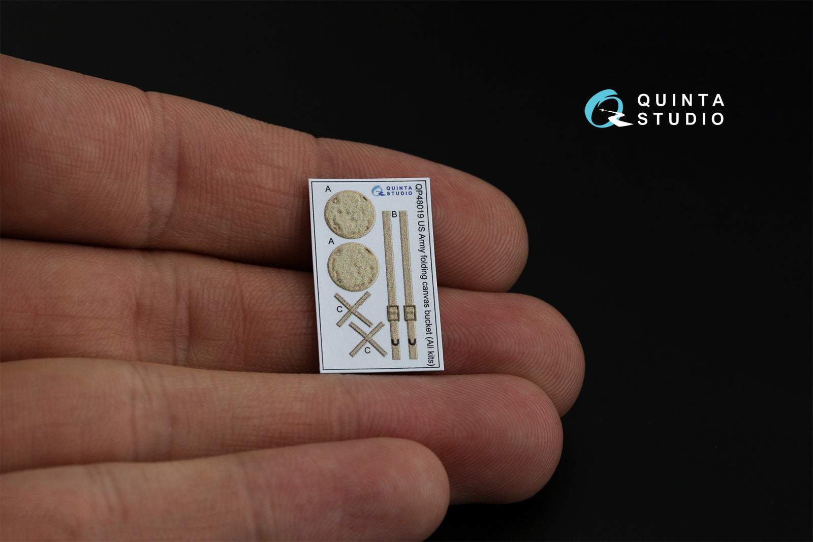 Quinta Studio - 1/48 US Army folding canvas bucket - QP48019 for all kits