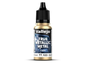 77.103 - Imperial Gold - Vallejo True Metallic Metal (18ml) - Light