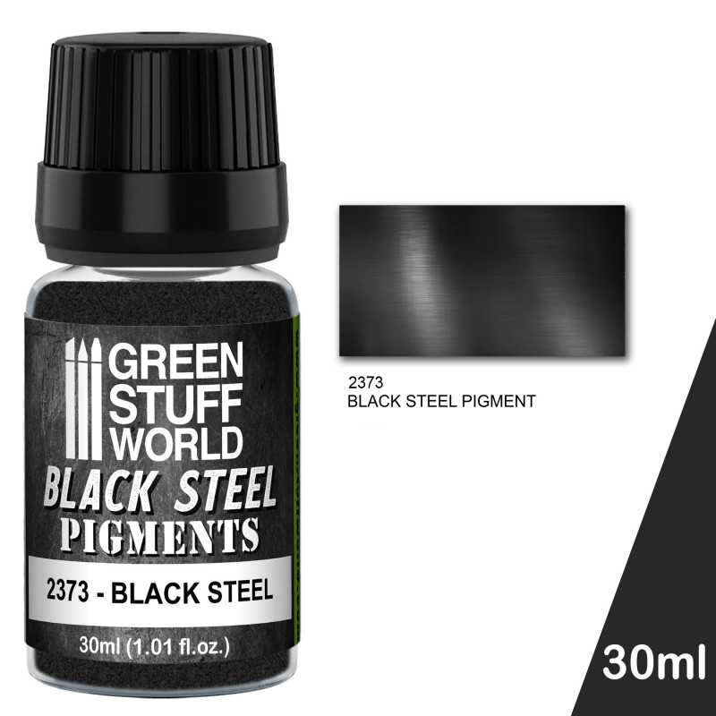 2373 - Pigment  - BLACK STEEL -  30ml