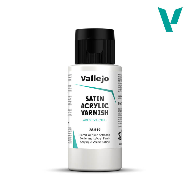 26.519 Permanent Satin Varnish 519 60 ml - Auxiliary