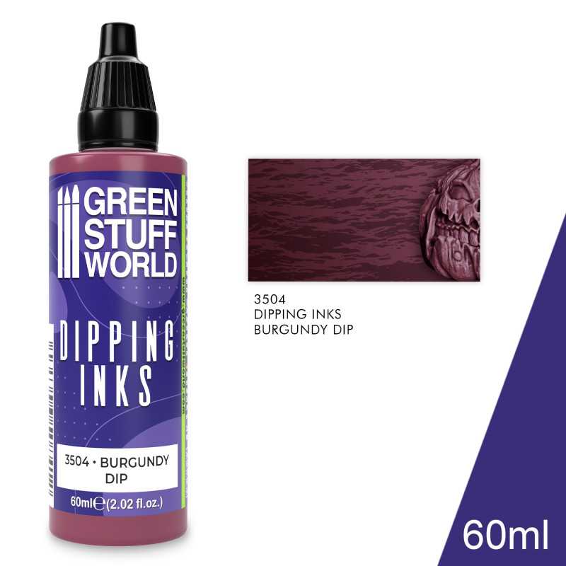 3504 -Dipping ink (60ml) - Burgundy dip