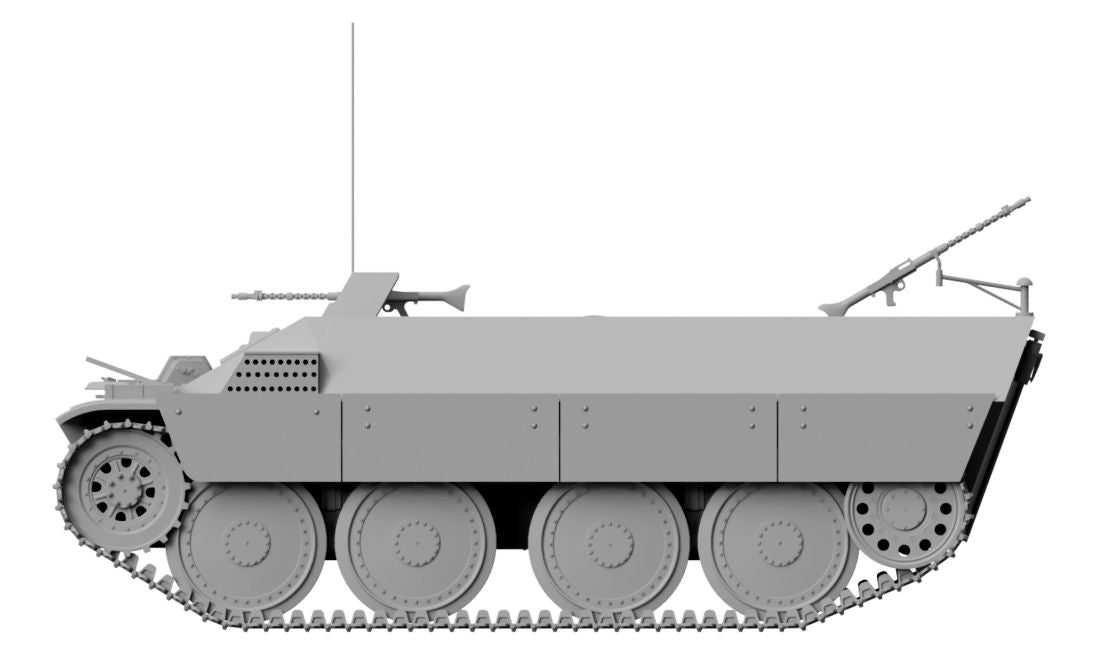 TM35104 - Thunder Models - 1/35 - German Gepanzerter Mannschaftstransportwagen Katzchen