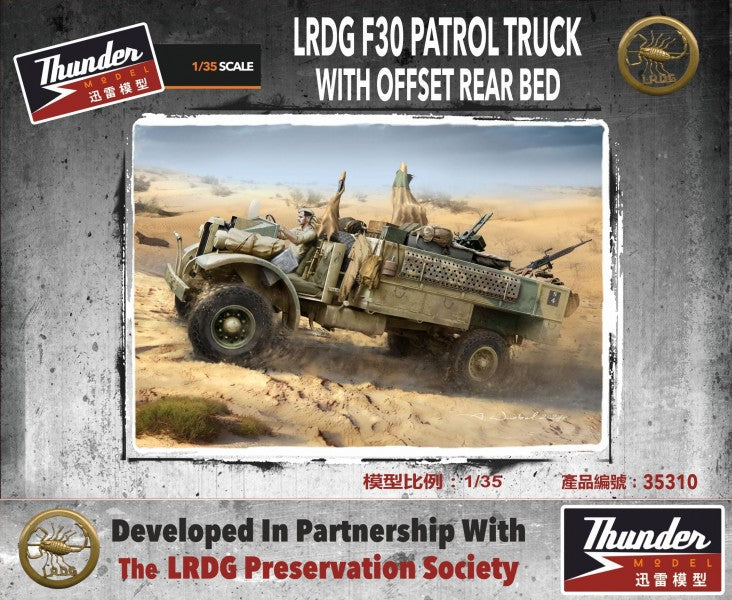 TM35310 - Thunder Models - 1/35 -  LRDG F30 Patrol Truck with offset rear body