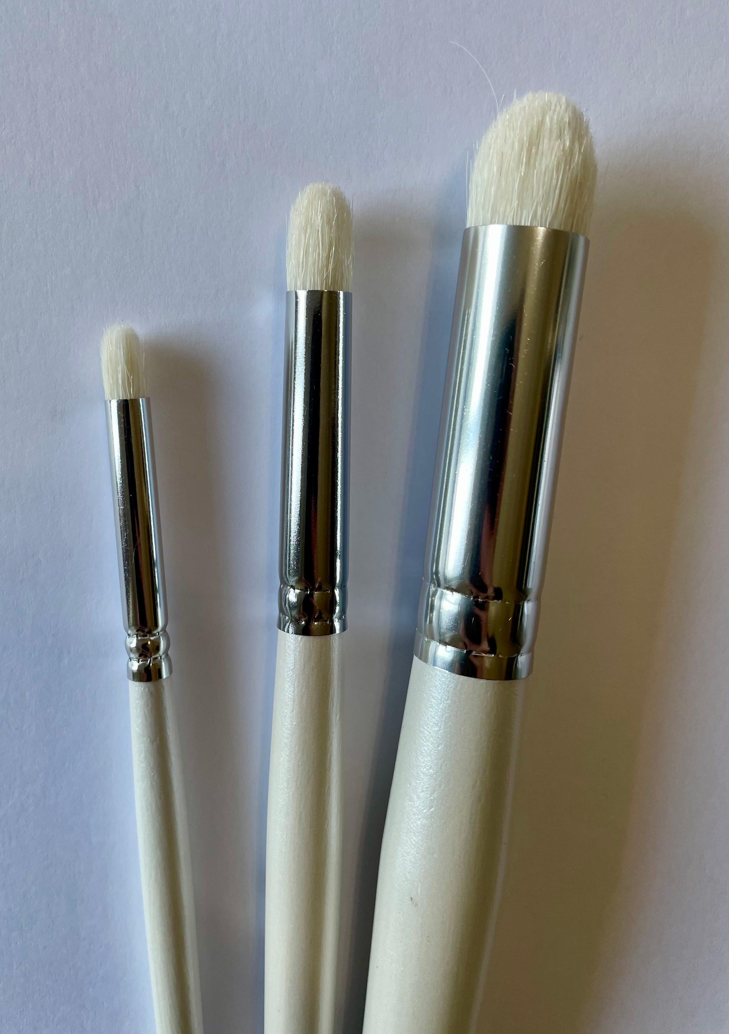 3pc Dry Brush Set - Sizes 4,8,12