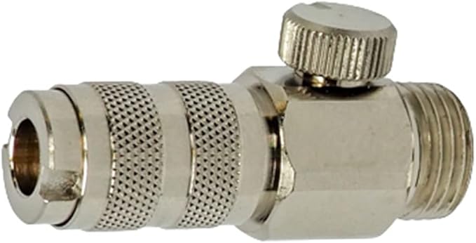 104703 - Quick Coupling ND 2.7mm, Adjustable, with G1/8" Male