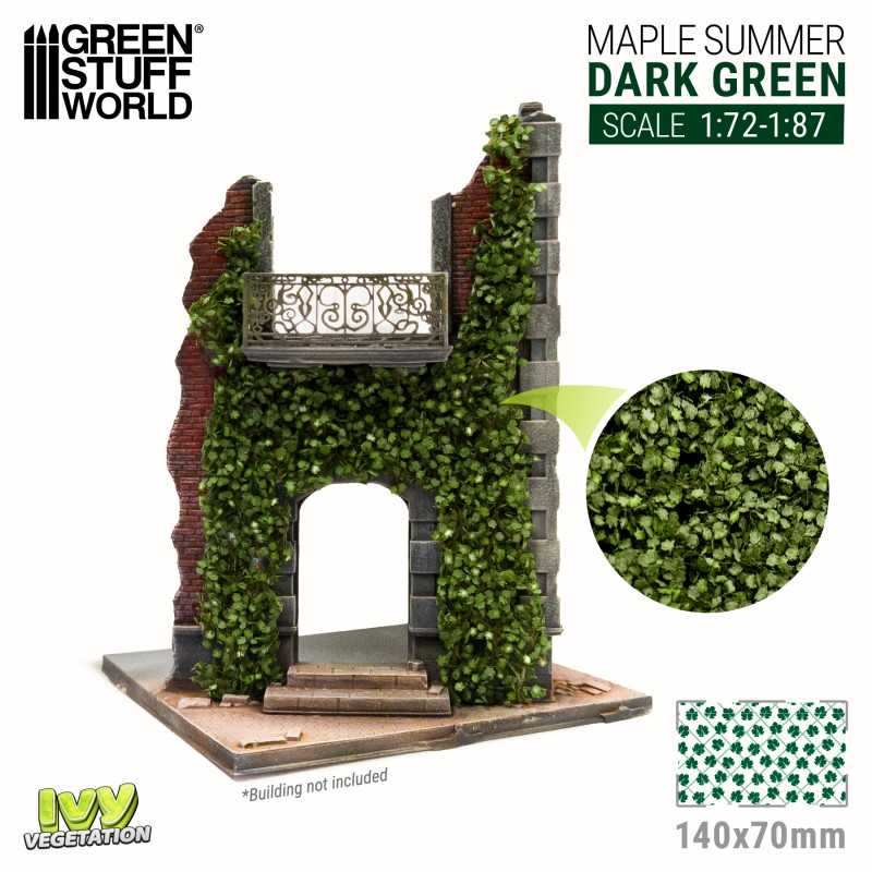 4639 - Ivy Foliage - Dark Green Maple - Small
