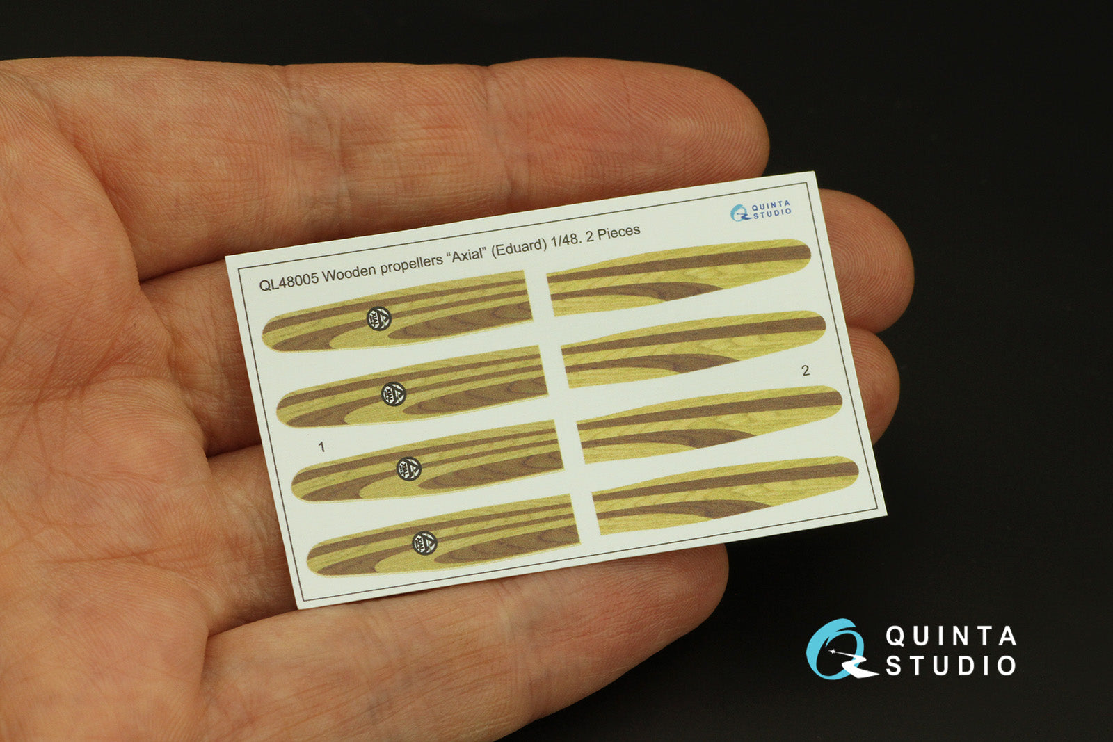 Quinta Studio - 1/48 Axial Propeller QL48005 for Eduard Kit