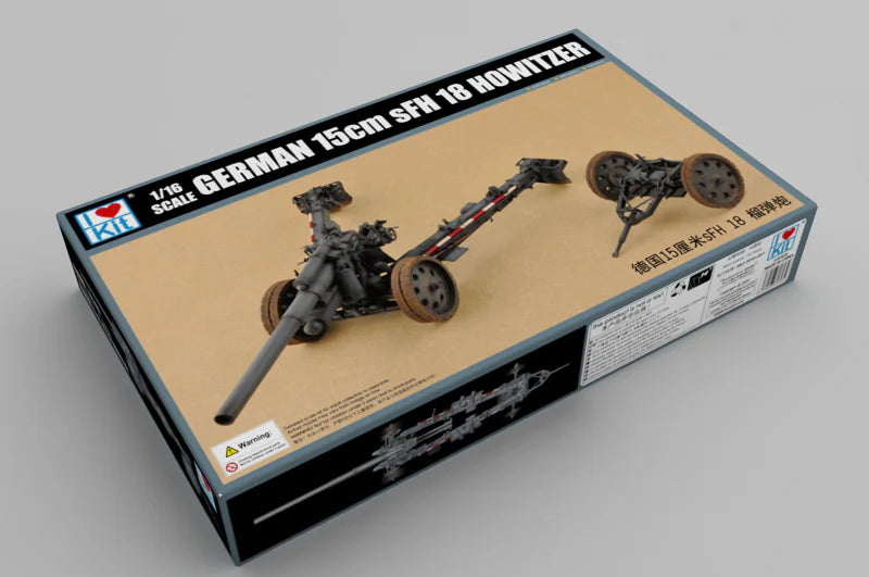 61603 - Merit Models 1/16 -German 15CM SFH 18 Howitzer