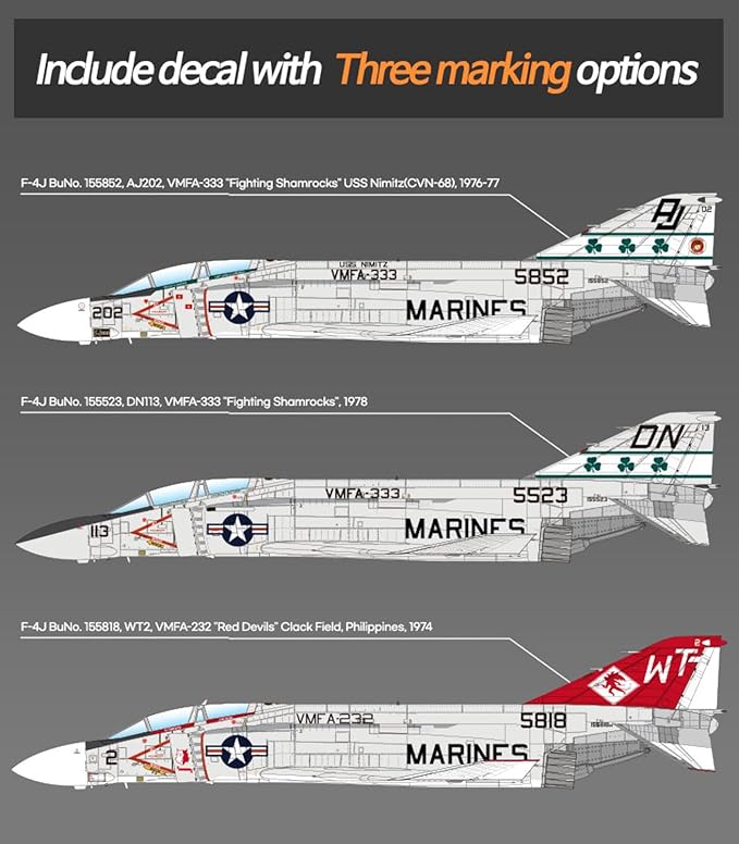 ACA12356 - Academy F-4J VMFA-333 1/48