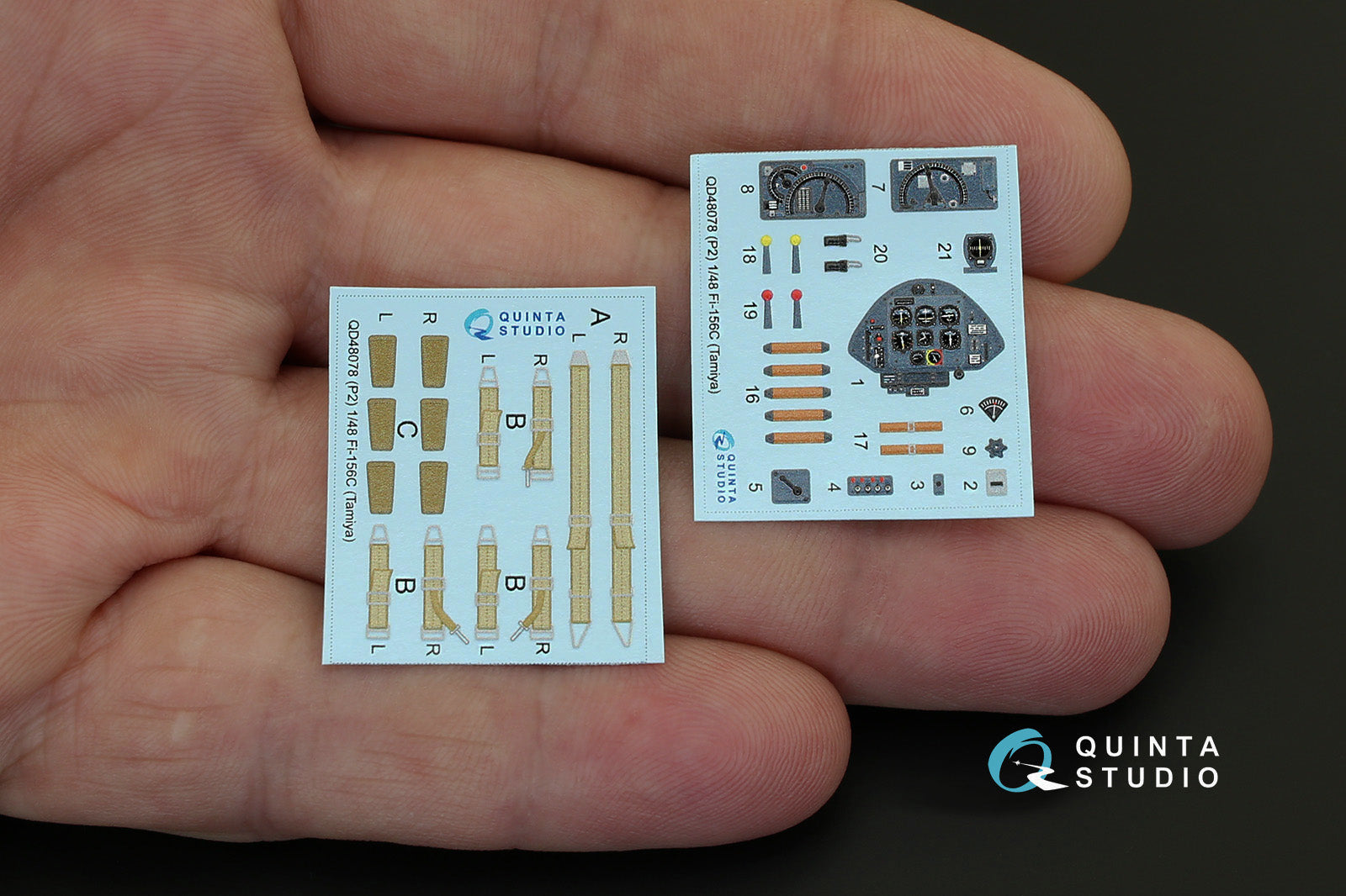 Quinta Studio - 1/48 Fi-156 QD48078 for Tamiya kit