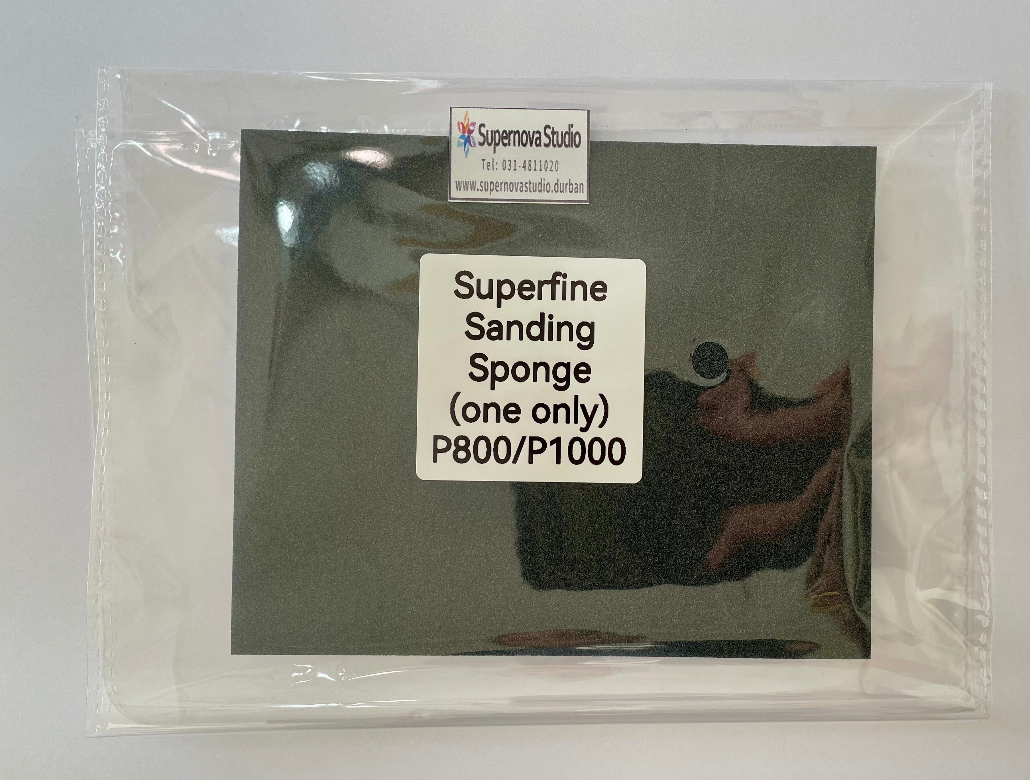 P800/P1000- Superfine Sanding Sponge (one only)
