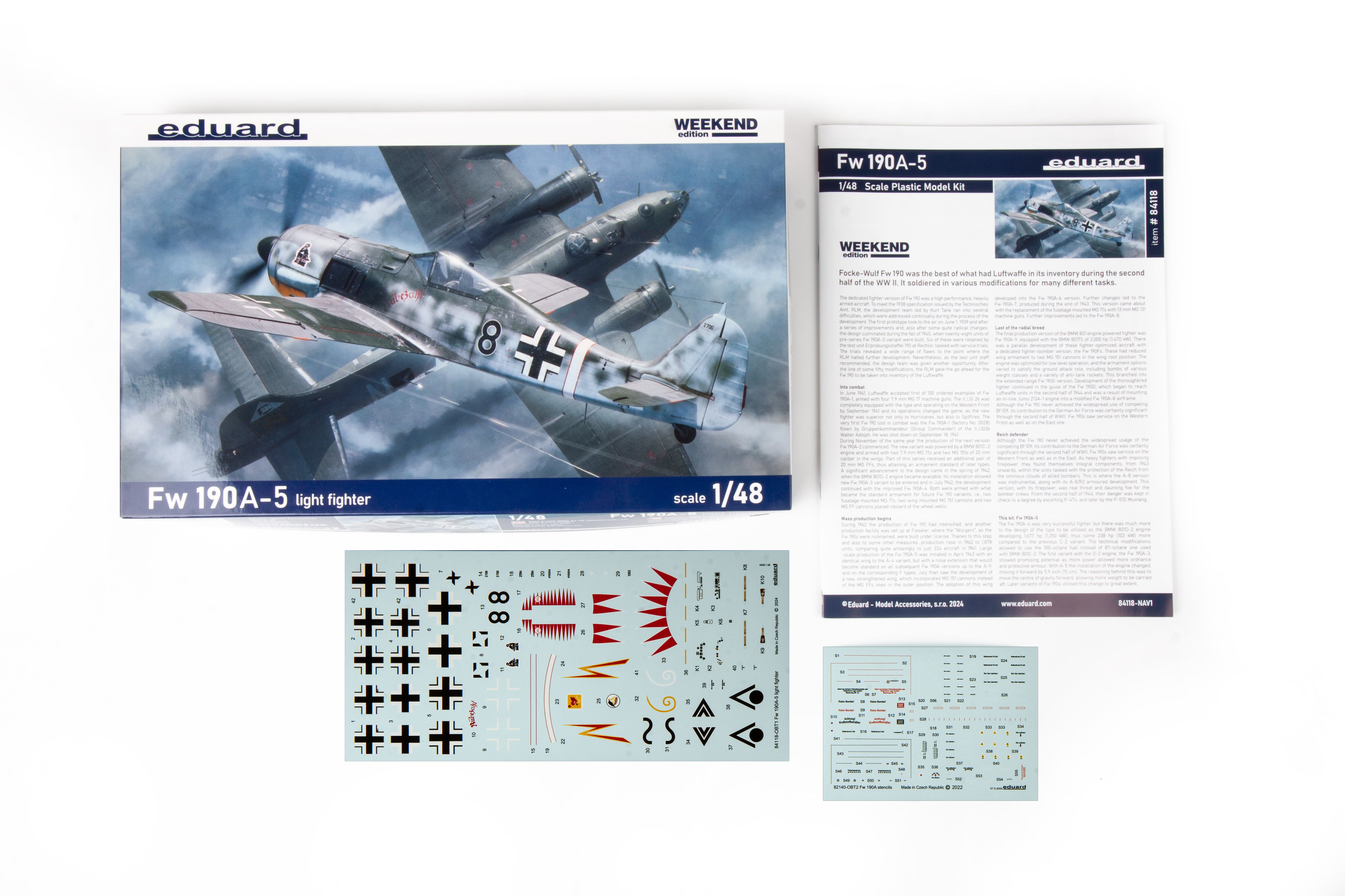 ED84118 - Fw 190A-5 light fighter 1/48 - Weekender