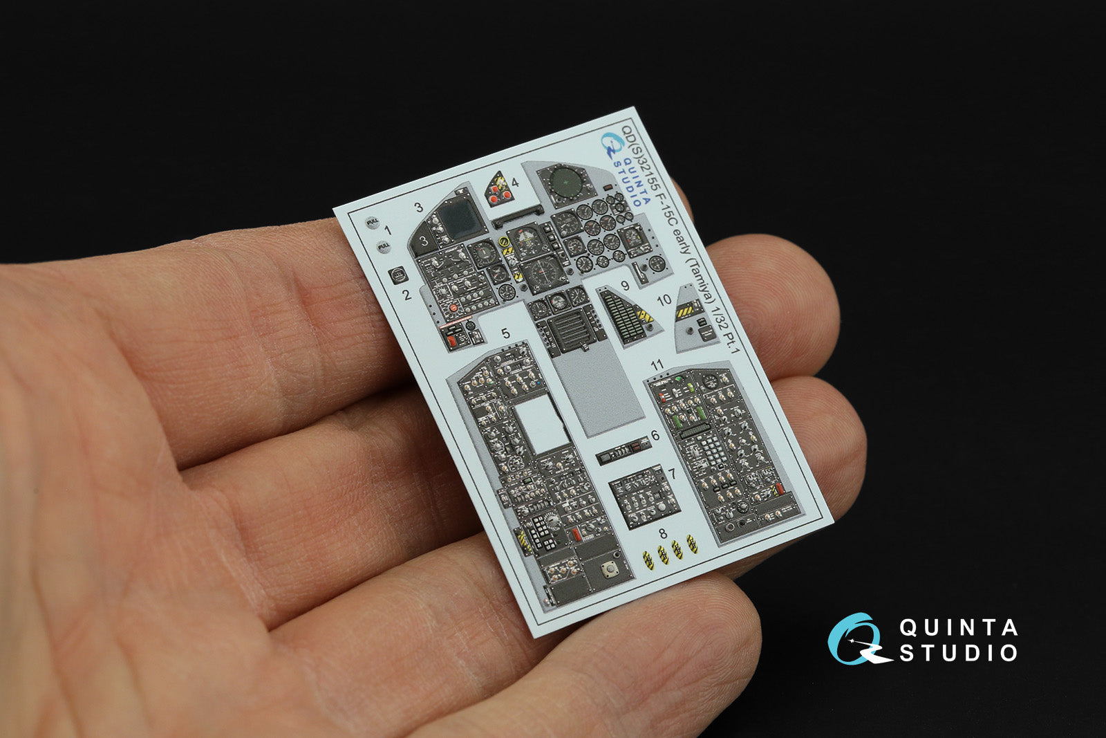 Quinta Studio - 1/32 F-15C early/F-15A/F-15J early QDS-32155 for Tamiya kit (small version)