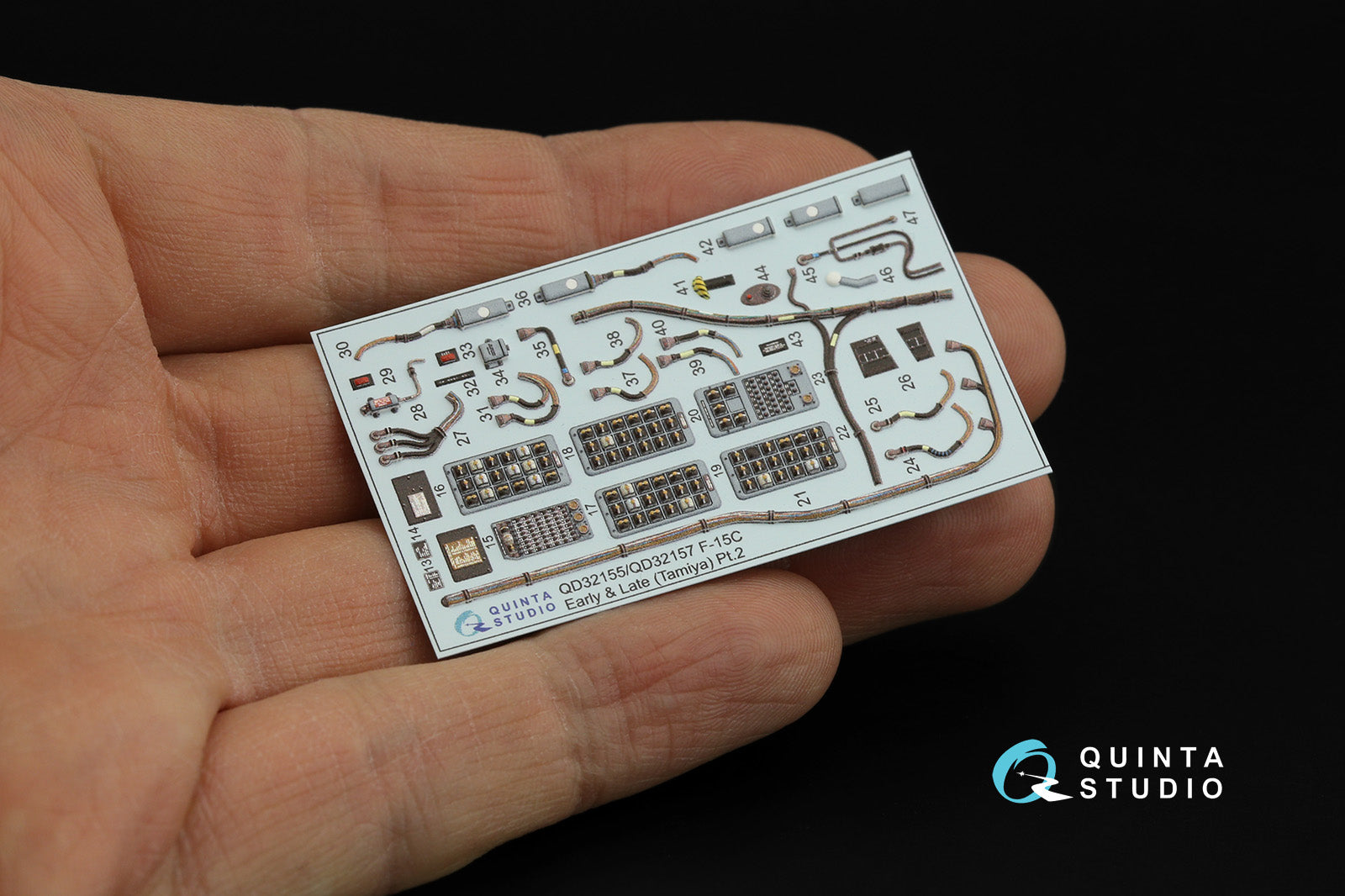 Quinta Studio - 1/32 F-15C early/F-15A/F-15J early QD32155 for Tamiya kit