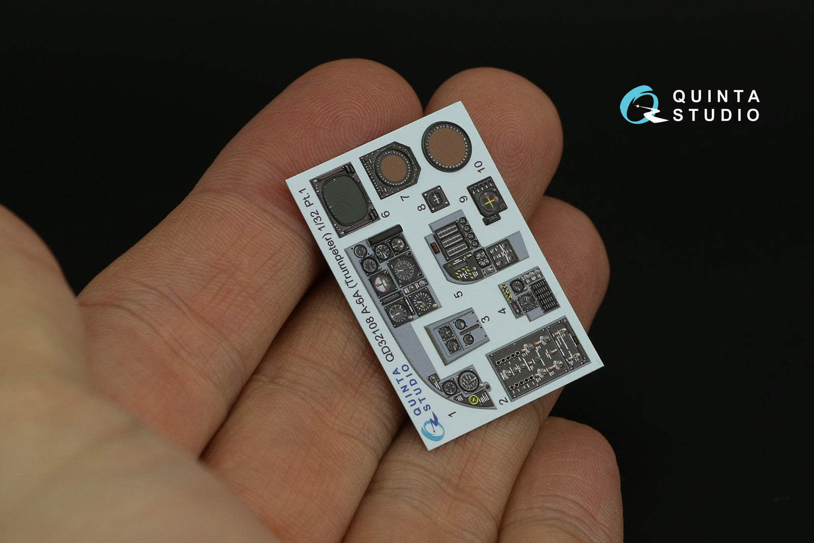 Quinta Studio - 1/32 A-6A QDS-32108 for Trumpeter kit (small version)