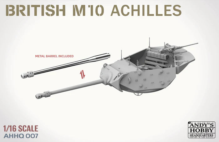 Andy's Hobby Headquarters AHHQ-007 - 1/16 British Achilles M10 IIc Tank Destroyer