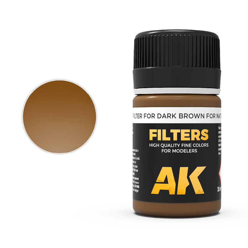 AK076 - Filter for Nato Tanks 35ml - Dark Brown for Nato & Green