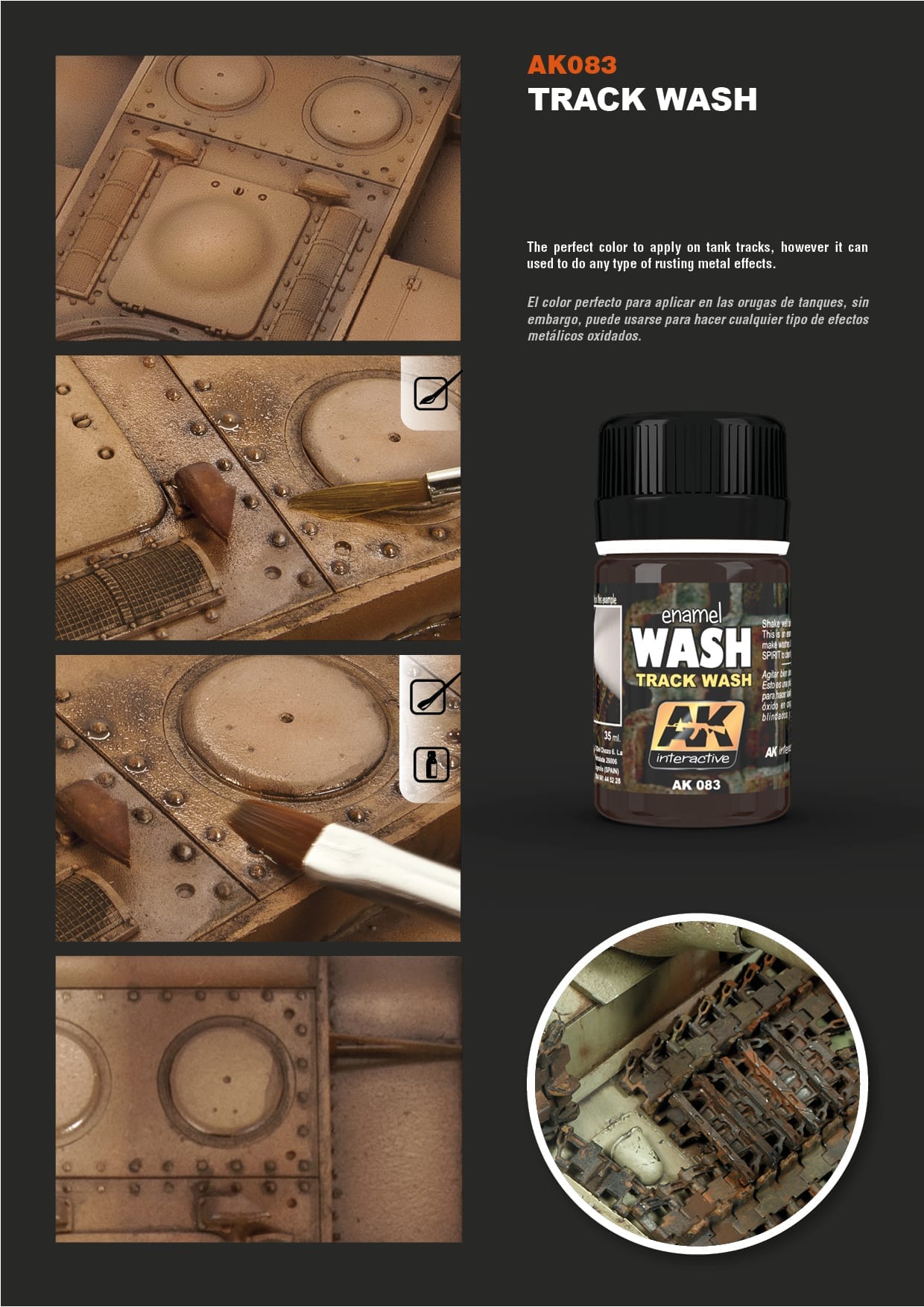 AK083 - Track Wash - 35ml
