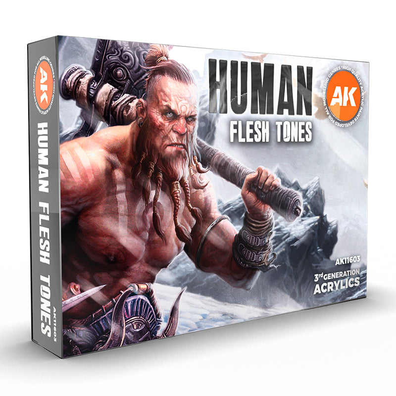 AK11603 - Human Flesh Tones Set