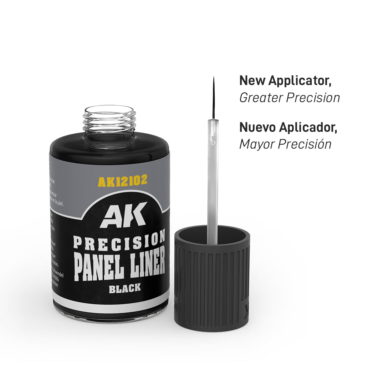 AK12102 - PRECISION PANELINER - BLACK 30ML