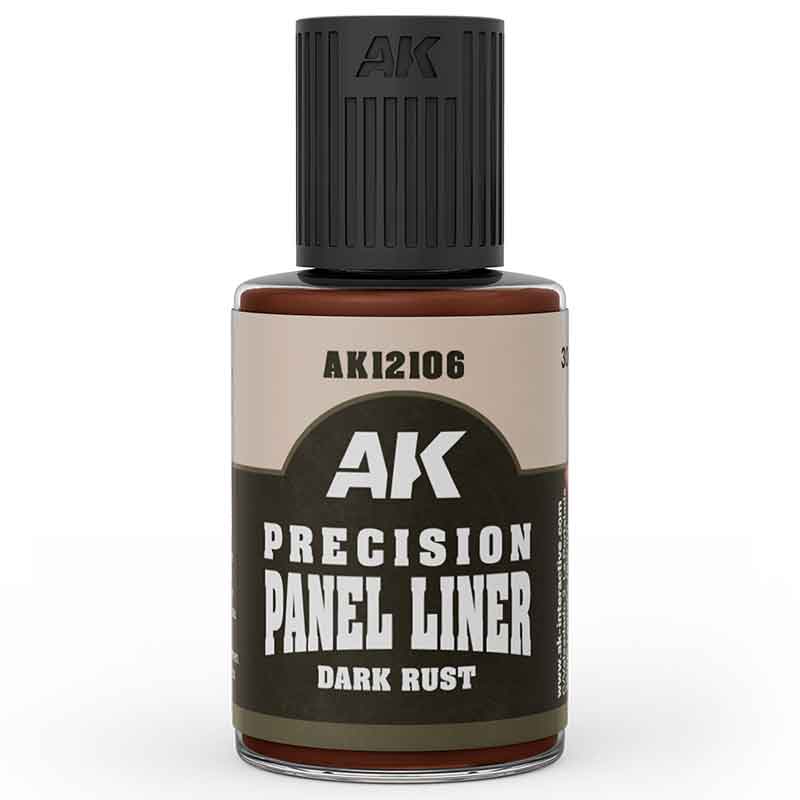 AK12106 - PRECISION PANELINER - DARK RUST 30ML