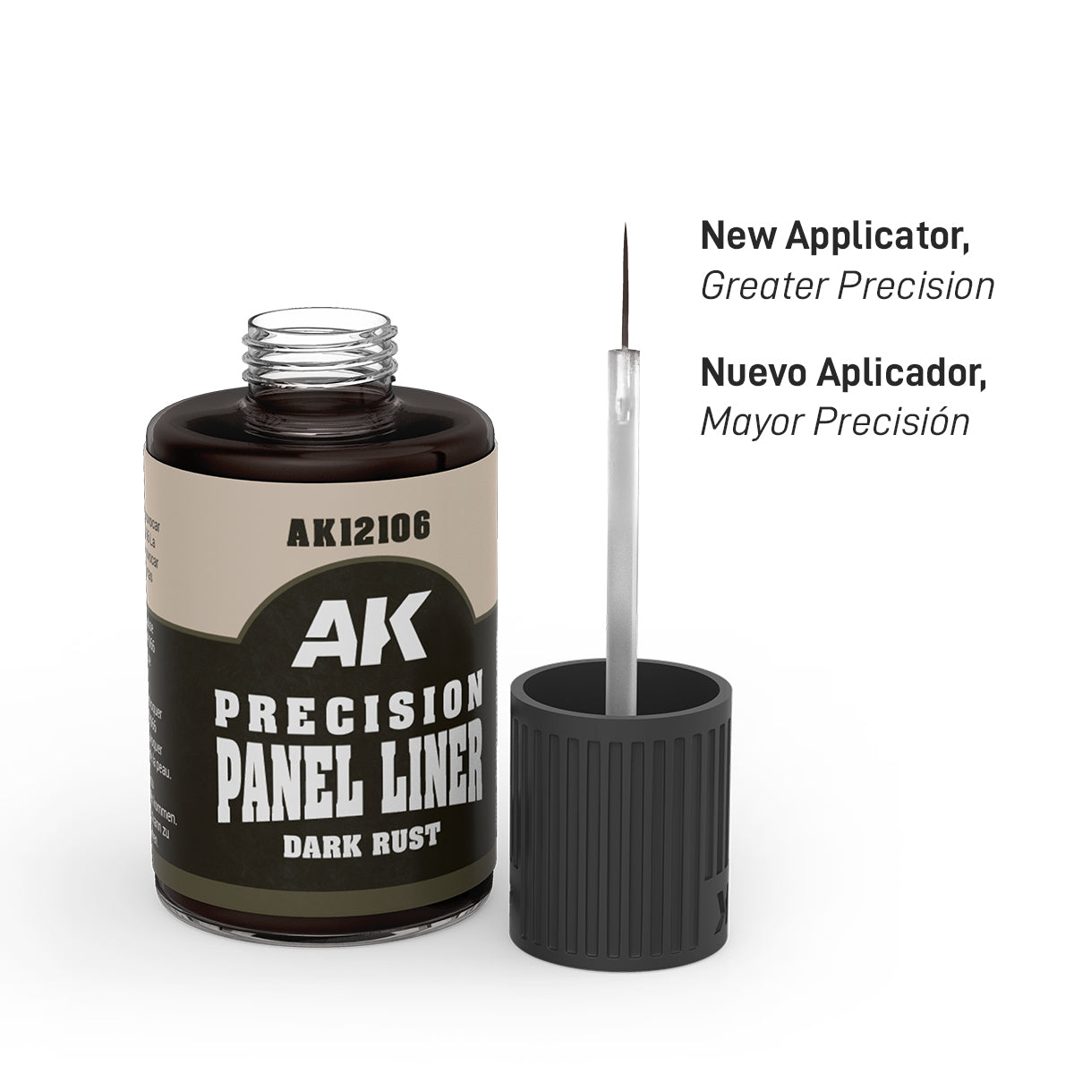 AK12106 - PRECISION PANELINER - DARK RUST 30ML