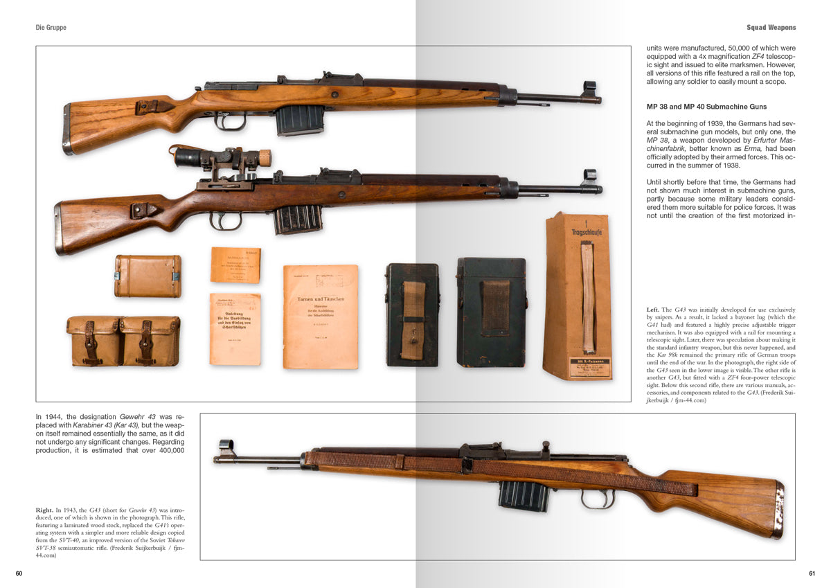 AK130025 -DIE GRUPPE – WEAPONS AND EQUIPMENT OF THE GERMAN INFANTRY SQUAD (1939 – 1945)
