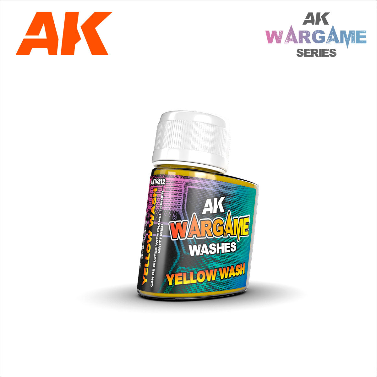 AK14212 - Yellow wash (35ml) - Wargame Wash