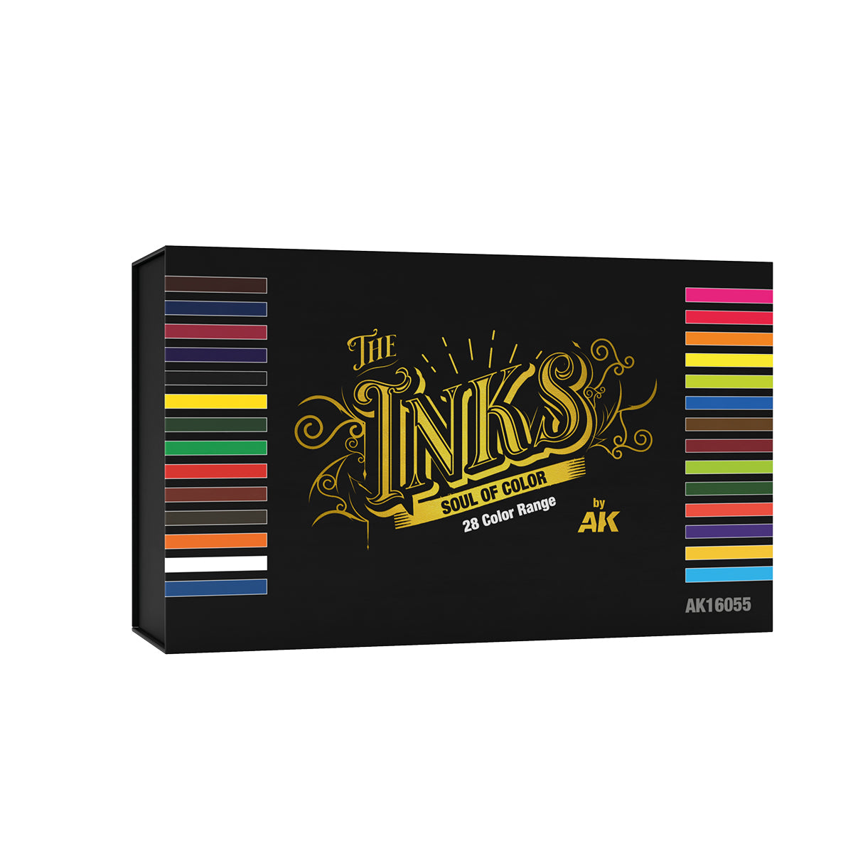 AK16055 - SPECIAL BOX FULL RANGE OF INKS (28 INKS)