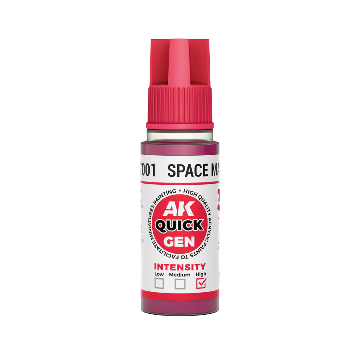 AK17001 - SPACE MAGENTA - 18ML - QUICK GEN COLOR
