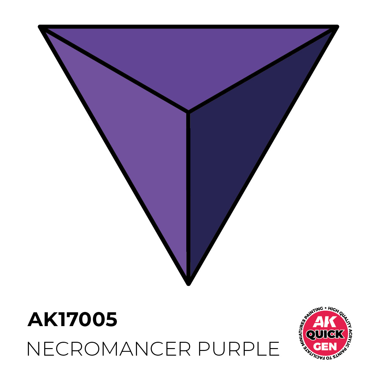 AK17005 - NECRO MANCER PURPLE - 18ML - QUICK GEN COLOR