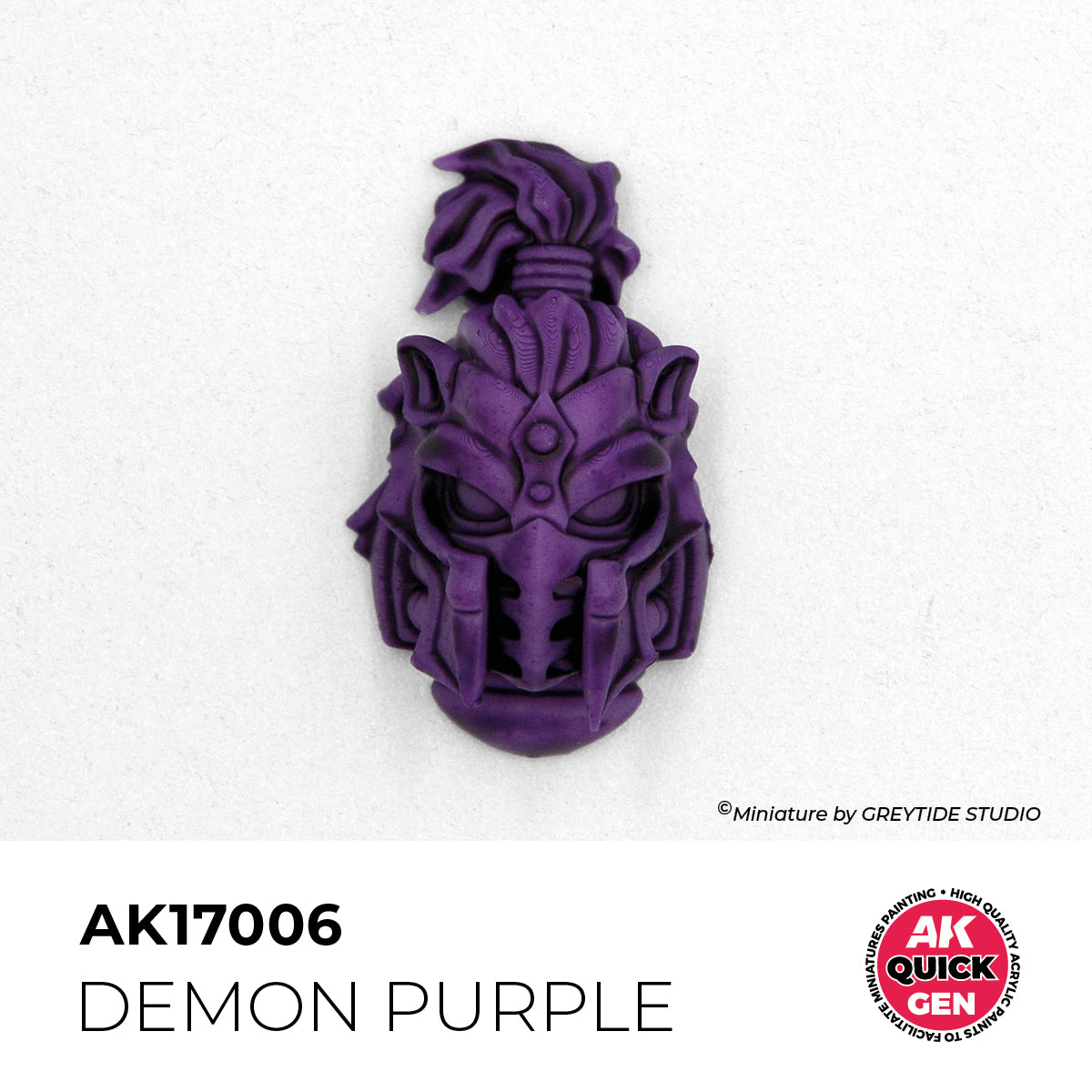 AK17006 - DEMON PURPLE - 18ML - QUICK GEN COLOR