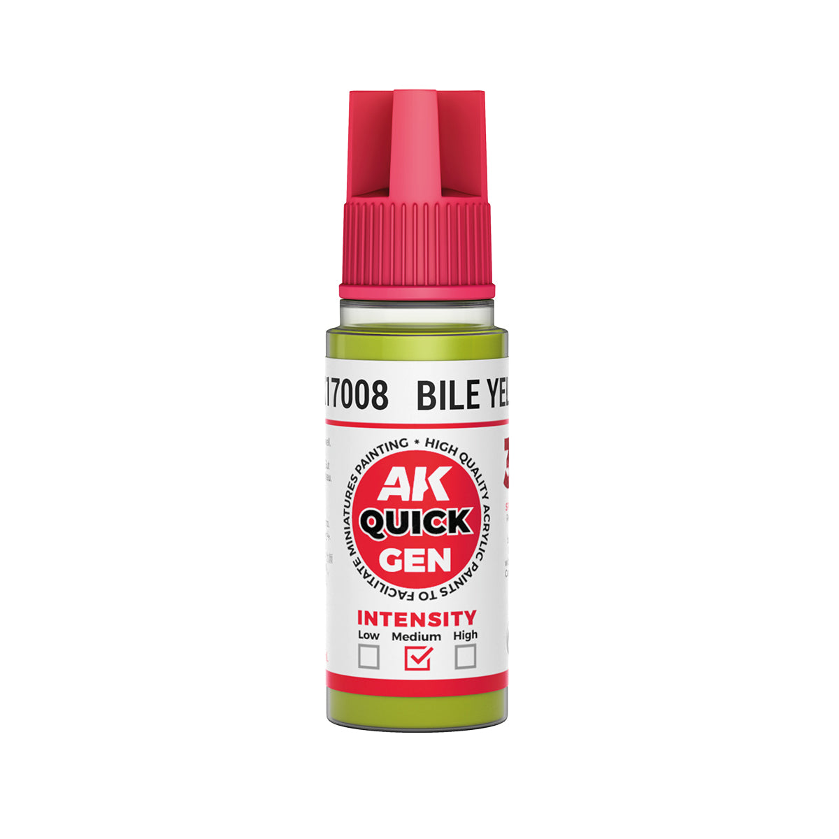 AK17008 - BILE YELLOW - 18ML - QUICK GEN COLOR