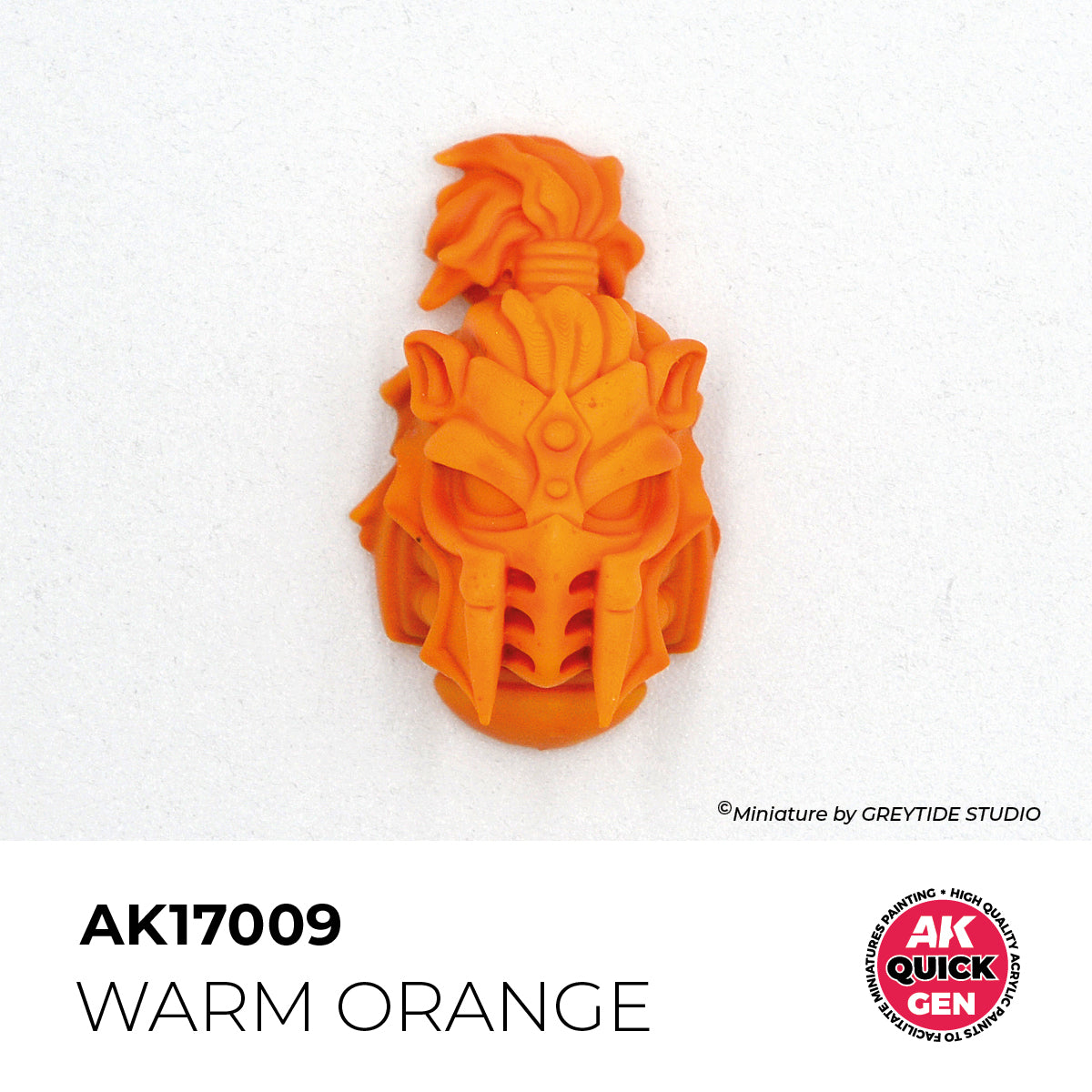 AK17009 - WARM ORANGE - 18ML - QUICK GEN COLOR