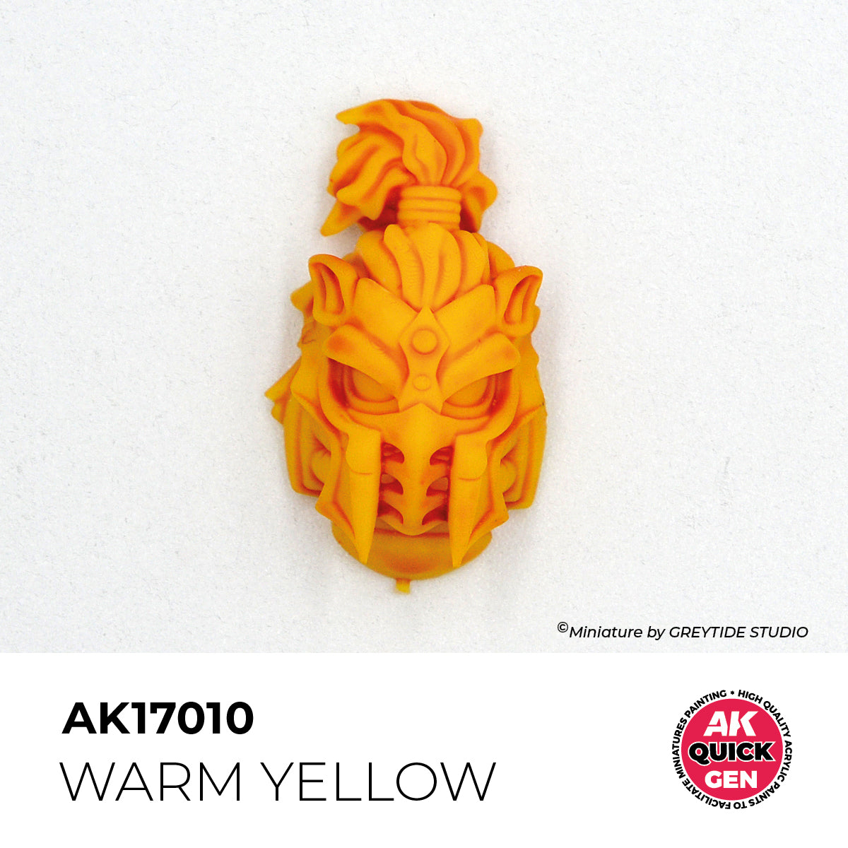 AK17010 - WARM YELLOW - 18ML - QUICK GEN COLOR