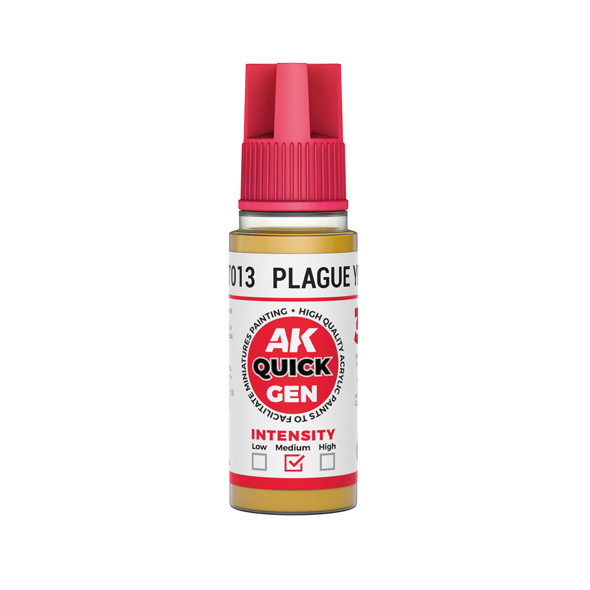 AK17013 - PLAGUE YELLOW - 18ML - QUICK GEN COLOR