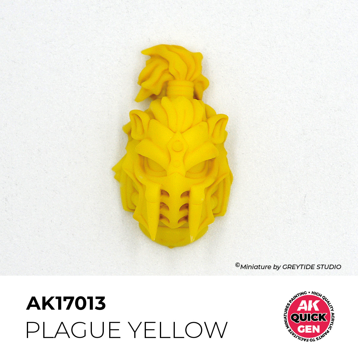 AK17013 - PLAGUE YELLOW - 18ML - QUICK GEN COLOR